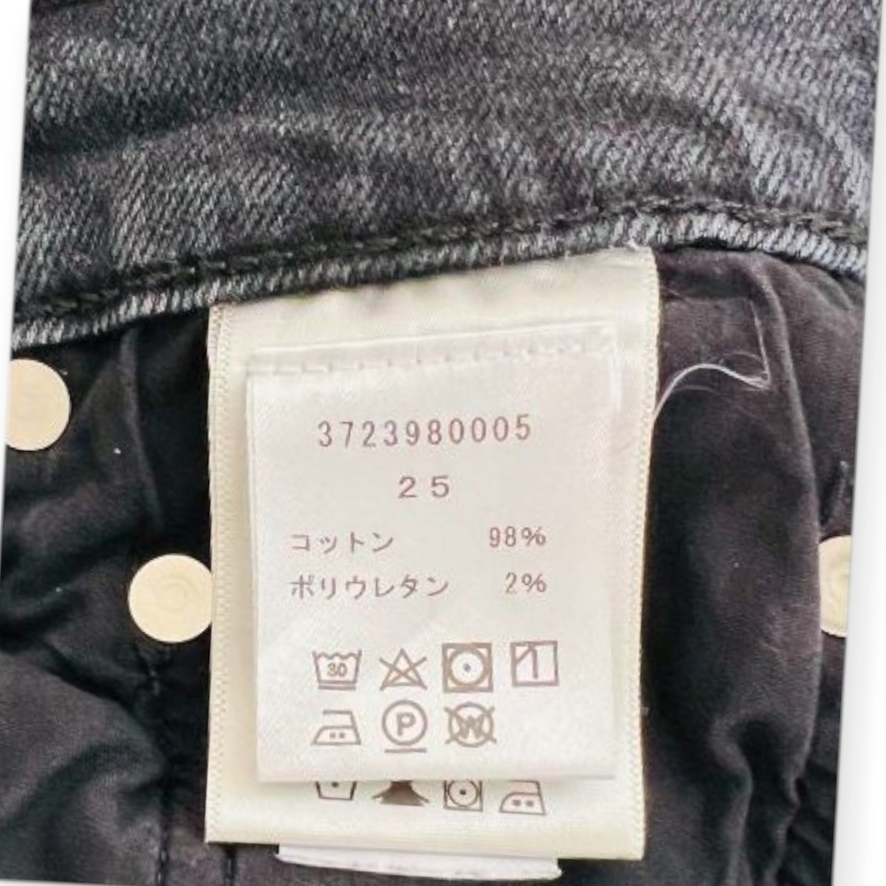 AGOLDE Riley Crop Jeans Size 25 High Rise Distressed - Picture 5 of 12